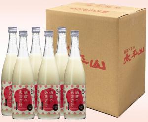 《9月20日頃まで一時品切れ》 酒蔵のあまざけ　700ml×6本入