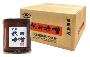 元祖秋田味噌 1kg×6個入